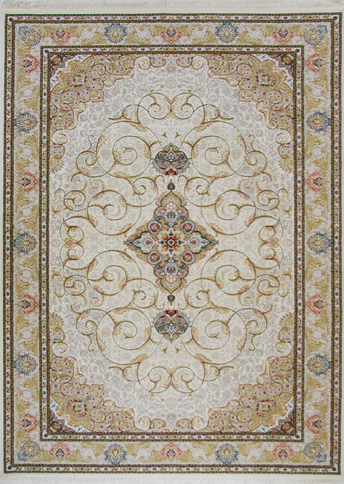 Zartosht 5577 Cream Persian Traditional Rug Amazing Rugs