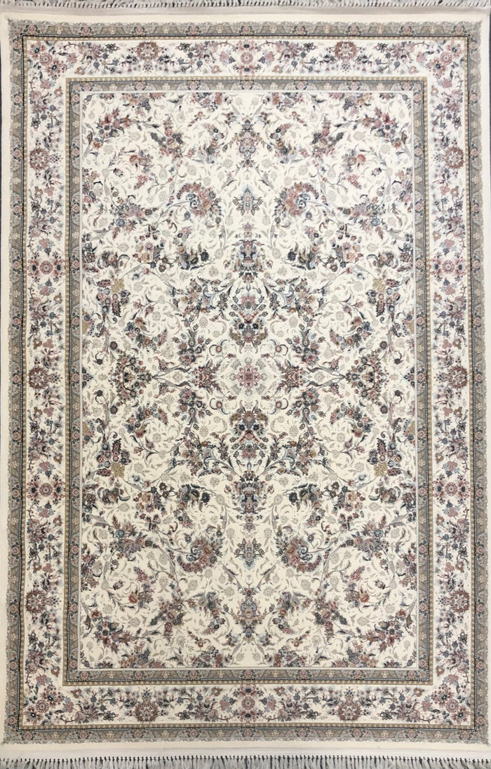 Zomorod 37001 Cream Traditional Rug