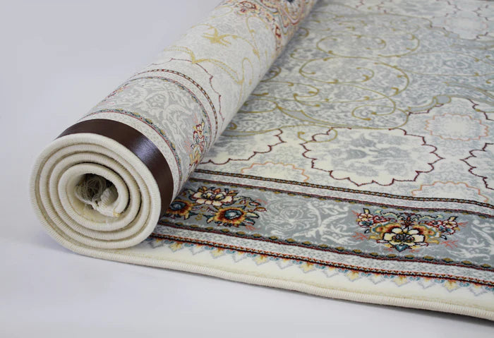 Mashhad 722364 Cream Persian Traditional Hallway Runner