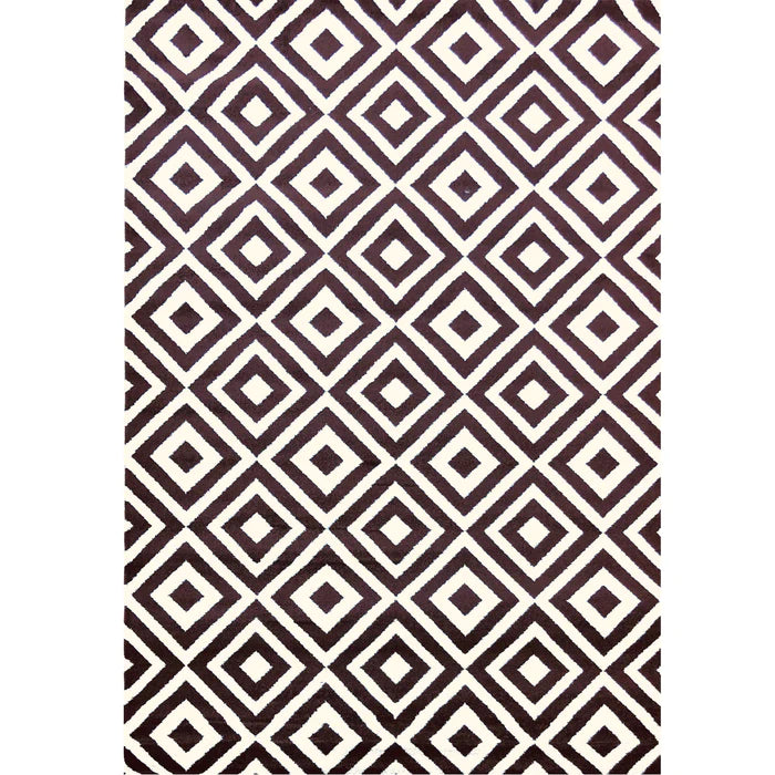 Jasmine FE422 Brown Caramel Modern Rug