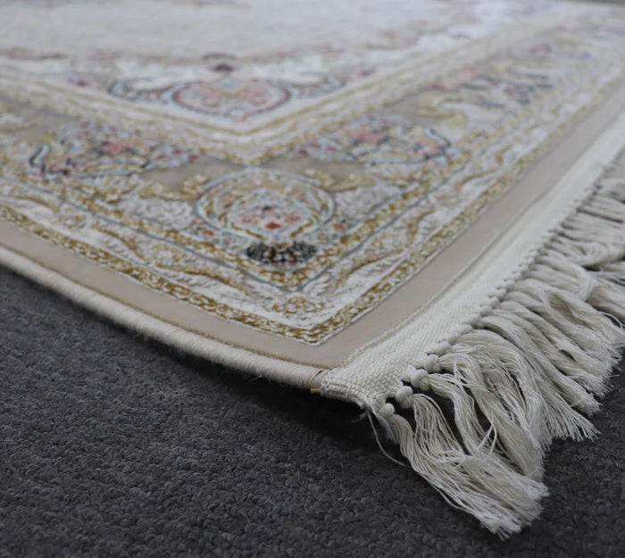 Zomorod 37006 Beige Traditional Rug