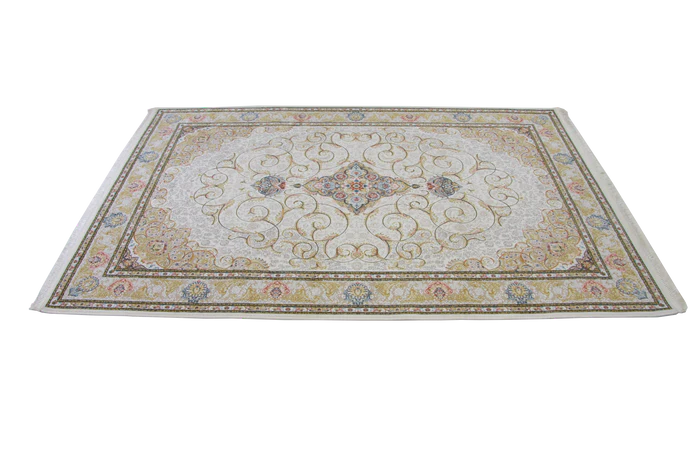 Zartosht 5577 Cream Persian Traditional Rug