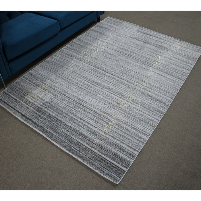 Almira He385 L.Grey Gold Modern Rug