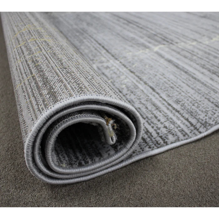 Almira He385 L.Grey Gold Modern Rug