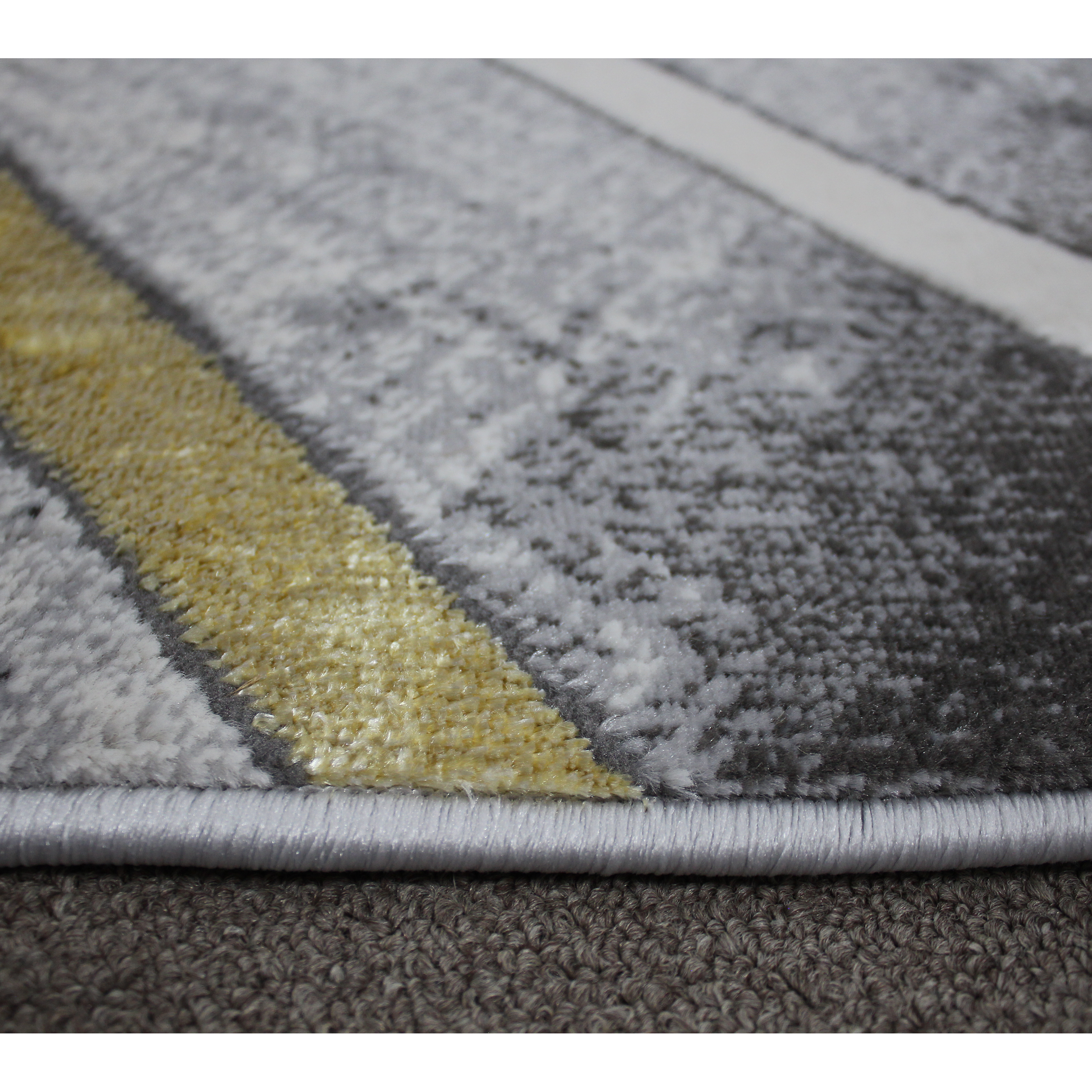 Almira He422 L.Grey Gold Modern Rug