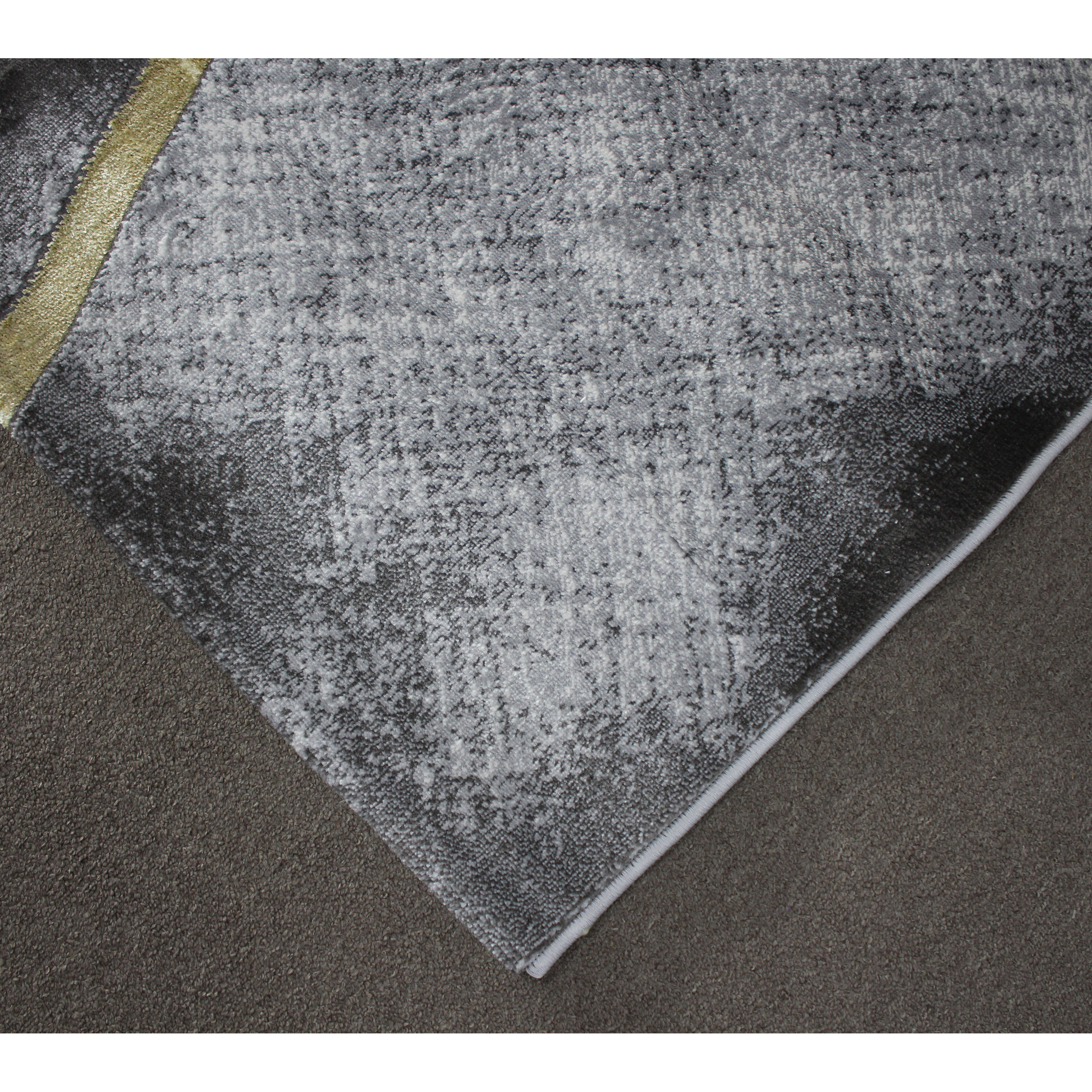 Almira He422 L.Grey Gold Modern Rug