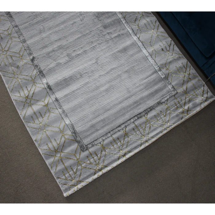 Almira He414 L.Grey Gold Modern Rug