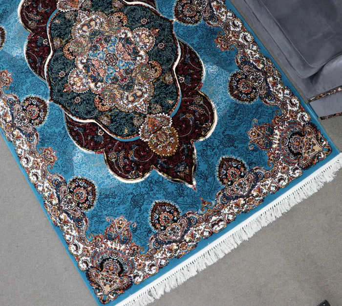 Zomorod 25050 Blue Traditional Rug