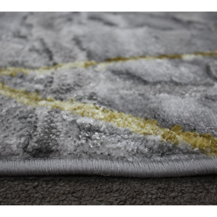 Almira He359 L.Grey Gold Modern Rug