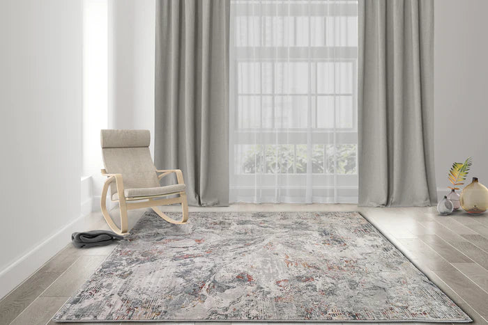 Lauren L0560C Modern Area Rug Cream