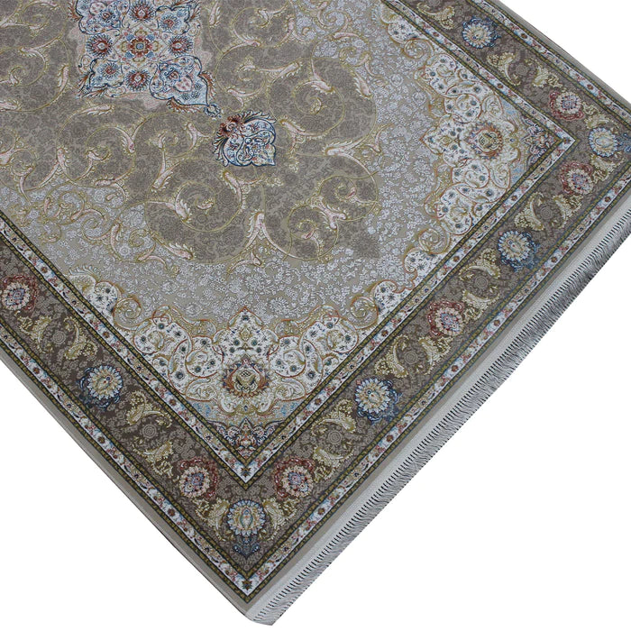 Zartosht 5577 Beige Round Persian Traditional Rug