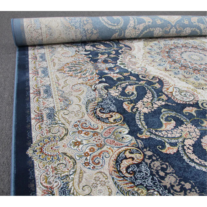 Zartosht 5500 Marin Blue Persian Traditional Rug