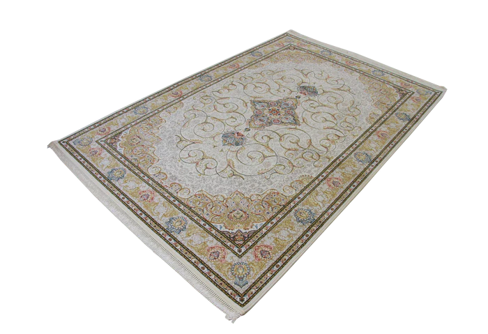 Zartosht 5577 Cream Persian Traditional Rug