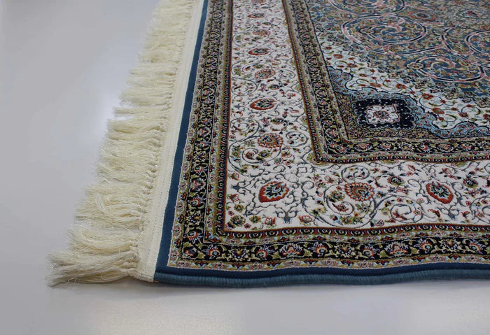 Zartosht 4545 Dark Blue Persian Traditional Rug