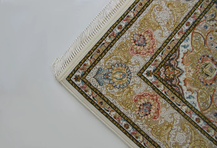 Zartosht 5577 Cream Persian Traditional Rug