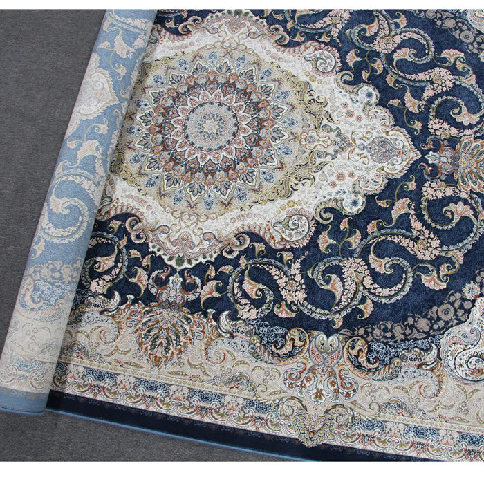 Zartosht 5500 Marin Blue Persian Traditional Rug