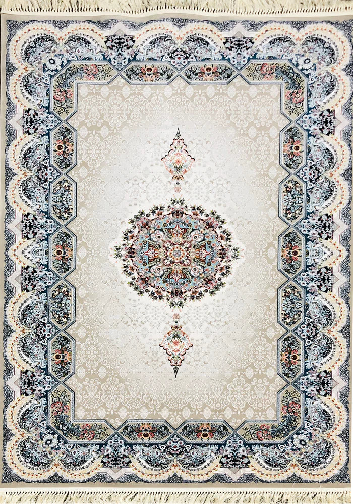 Zartosht 4999 Grey Persian Traditional Rug