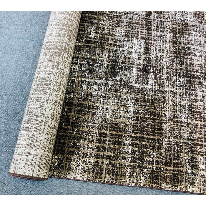 Feary G6600 Dark Beige Brown Modern Rug