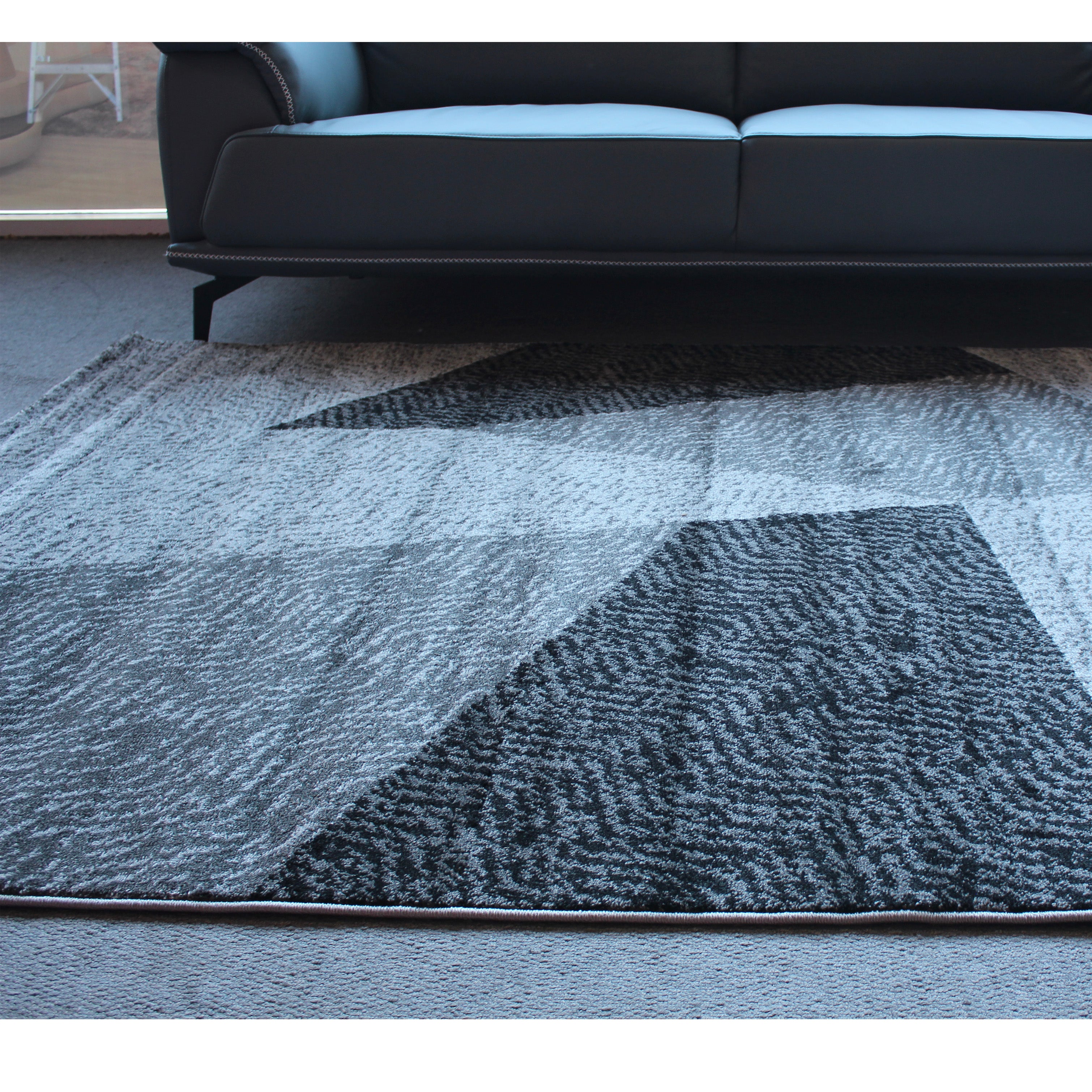 Jasmine Fe158 Grey D.Grey Modern Rug