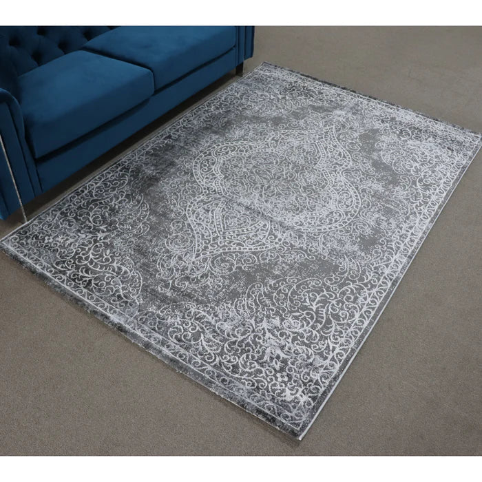 Almira He366 L.Grey Gold Modern Rug