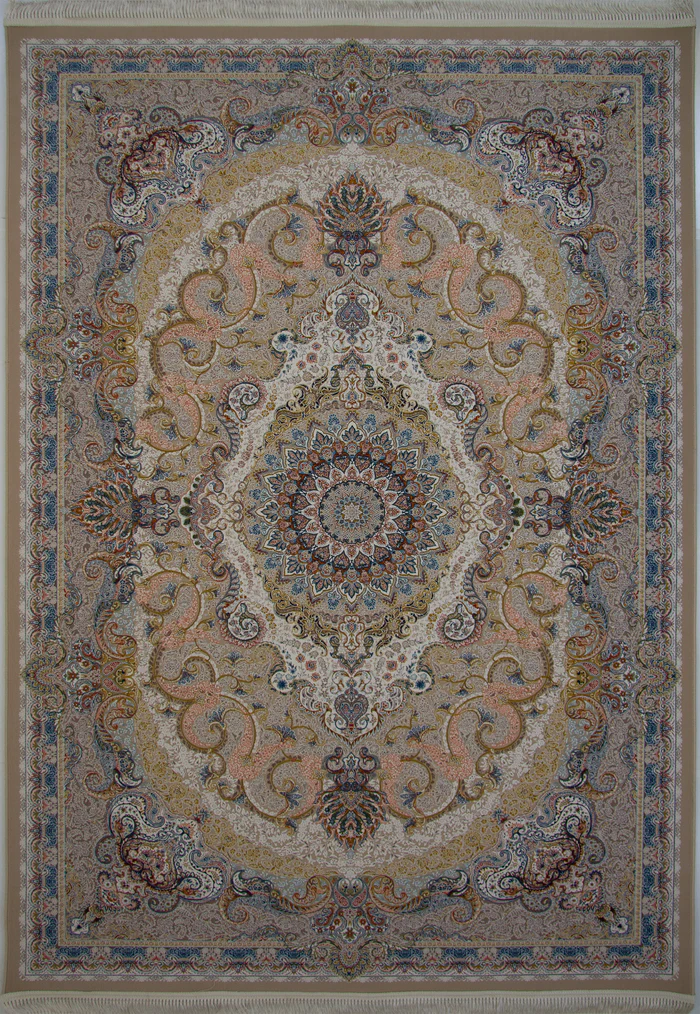 Zartosht 5500 Beige Persian Traditional Rug