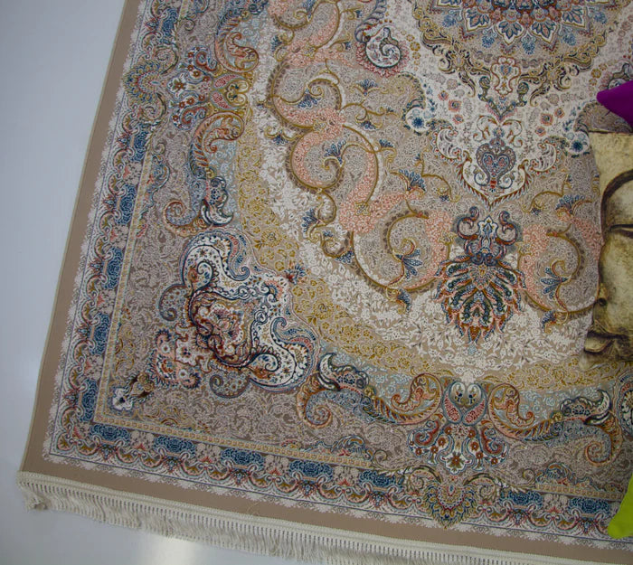 Zartosht 5500 Beige Persian Traditional Rug