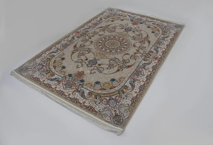 Zartosht 6090 Beige Persian Traditional Rug