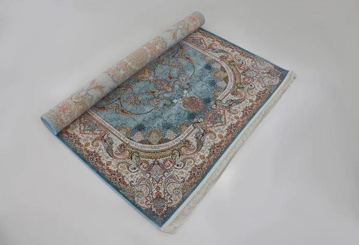 Zartosht 6090 BLUE Persian Traditional Rug