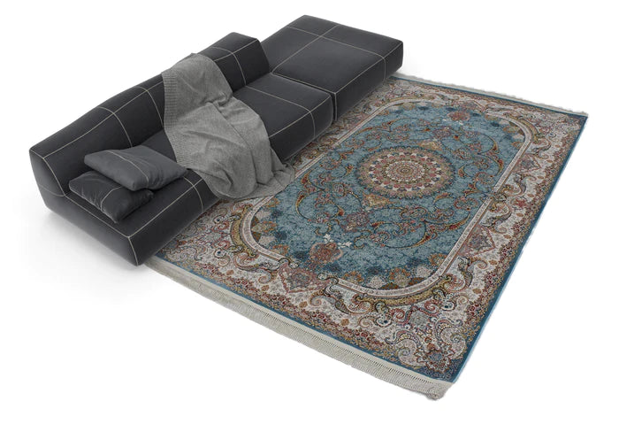 Zartosht 6090 BLUE Persian Traditional Rug