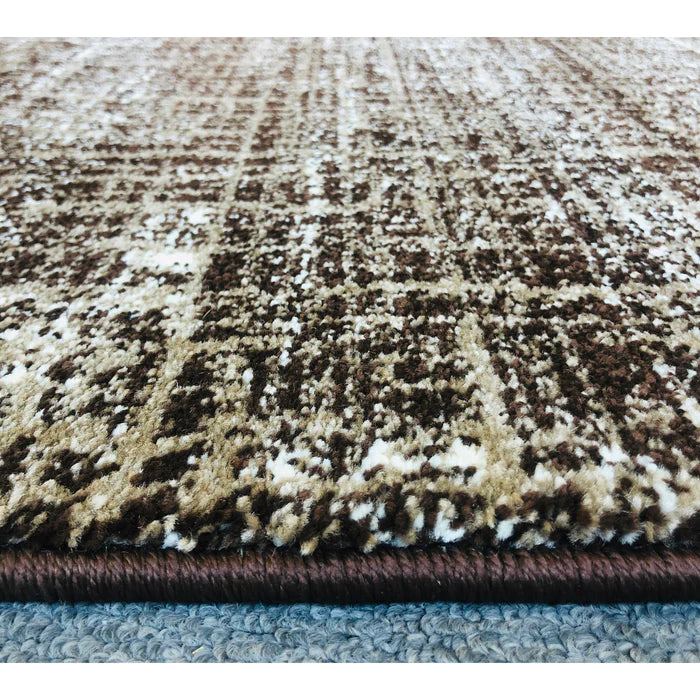 Feary G6600 Dark Beige Brown Modern Rug