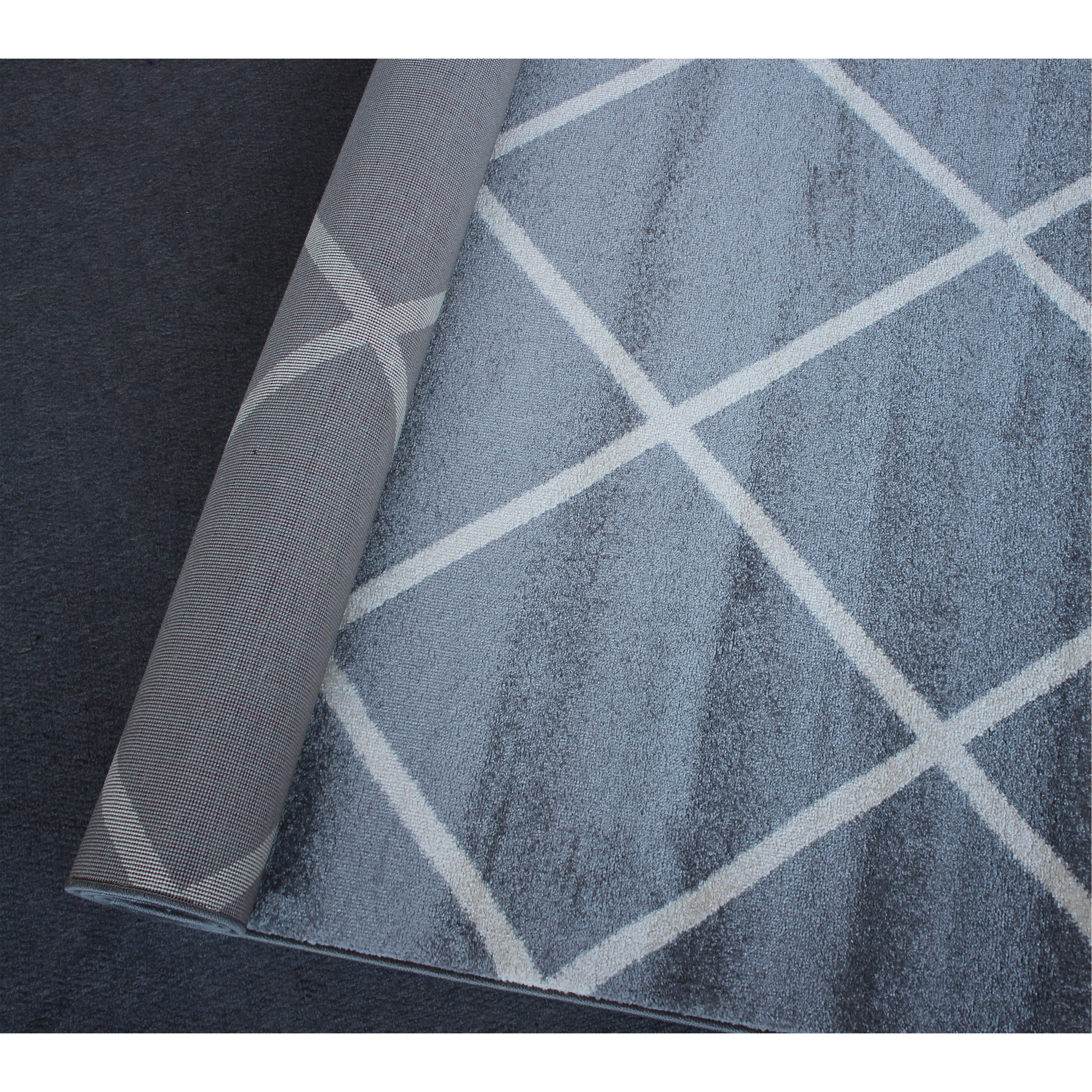 Jasmine FE420 Grey Caramel Modern Rug