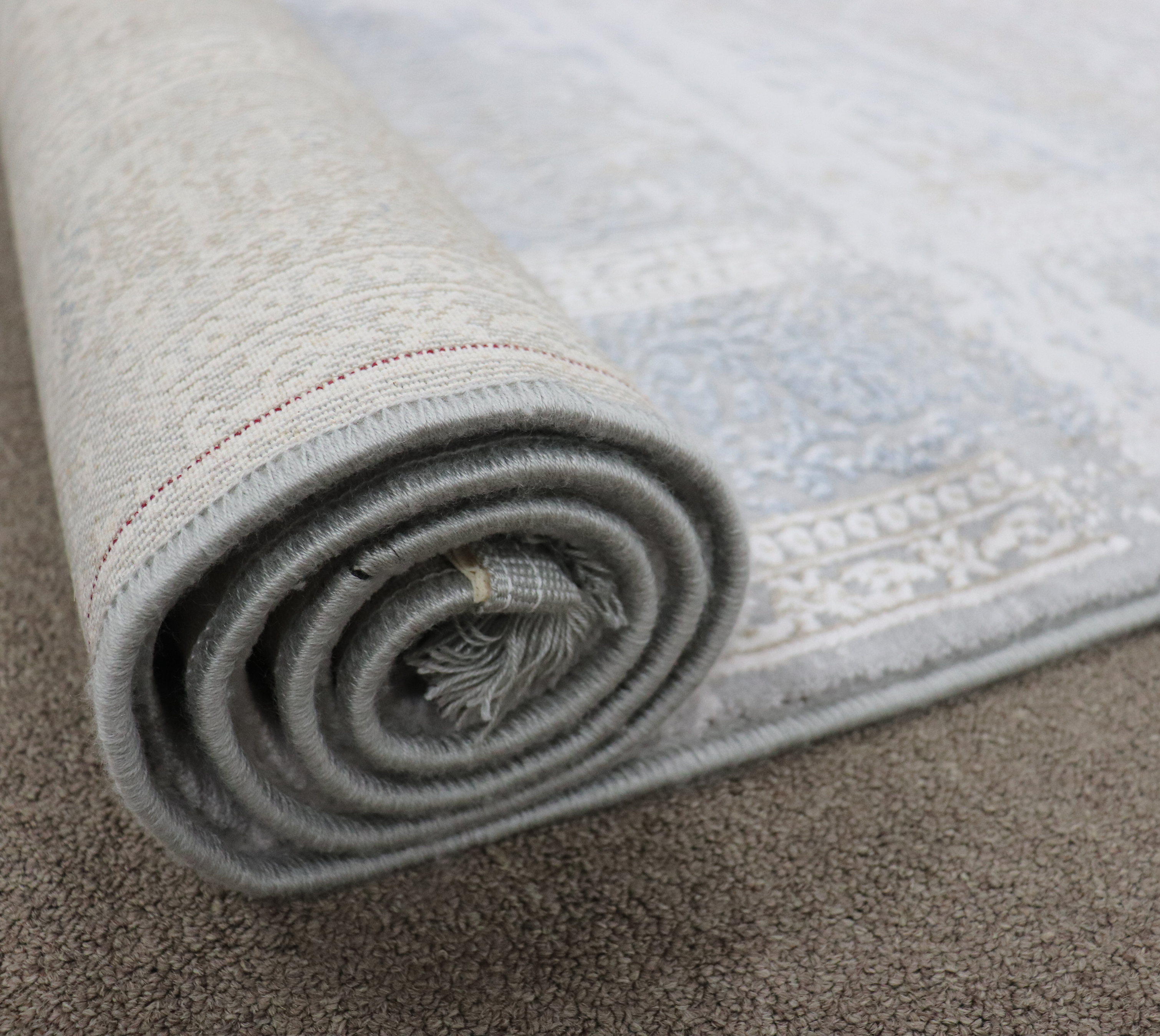 Zomorod 5114 Grey Traditional Rug