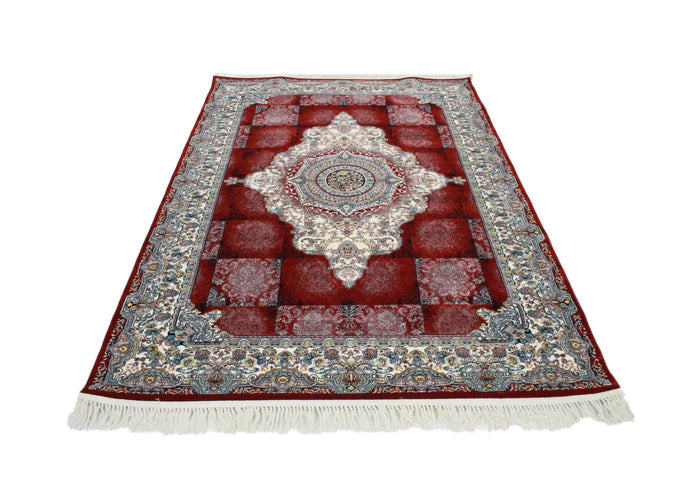 Mashhad 722582 Red Persian Traditional Rug