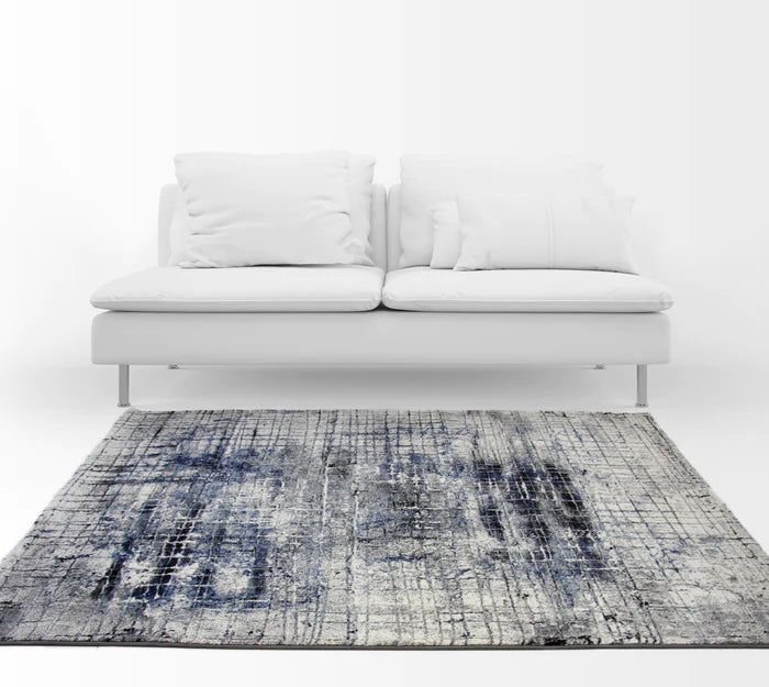 Sapphire 22323 Grey/Blue Modern Rug