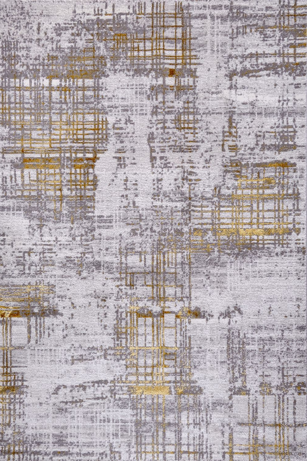 Marmaris D496A Grey/V.Gold Modern Area Rug