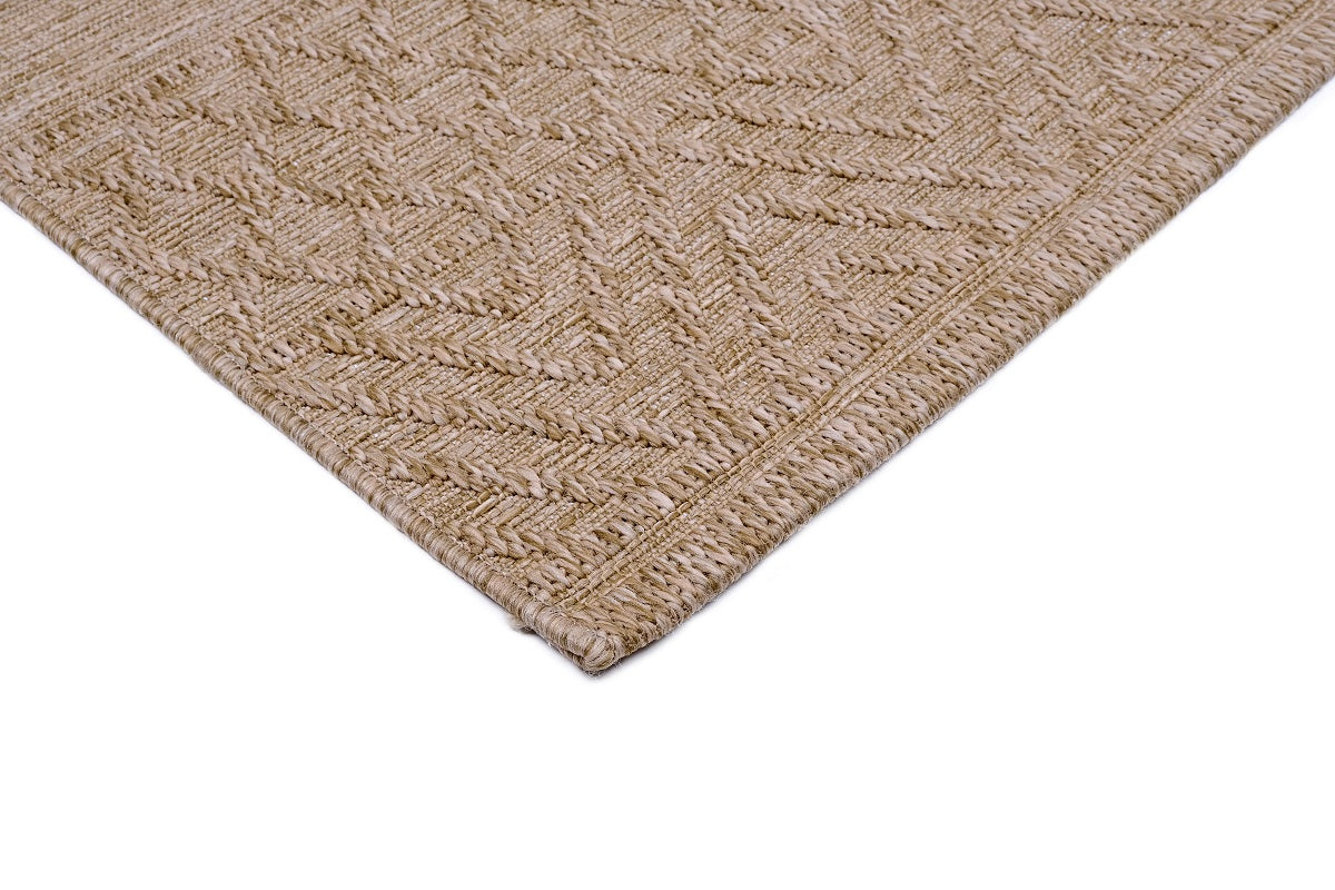 Sandra E7221 Beige Modern Area Rug For Living Room, Bedroom