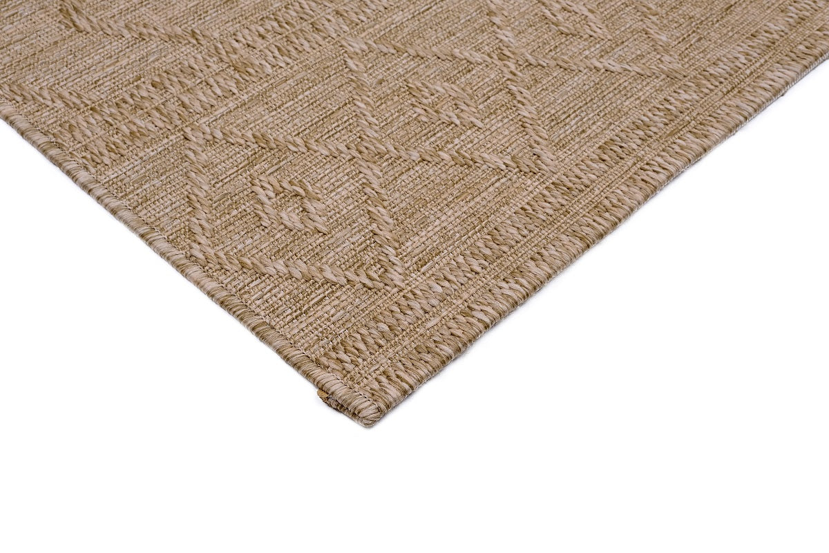 Sandra E7219 Beige Modern Area Rug For Living Room, Bedroom