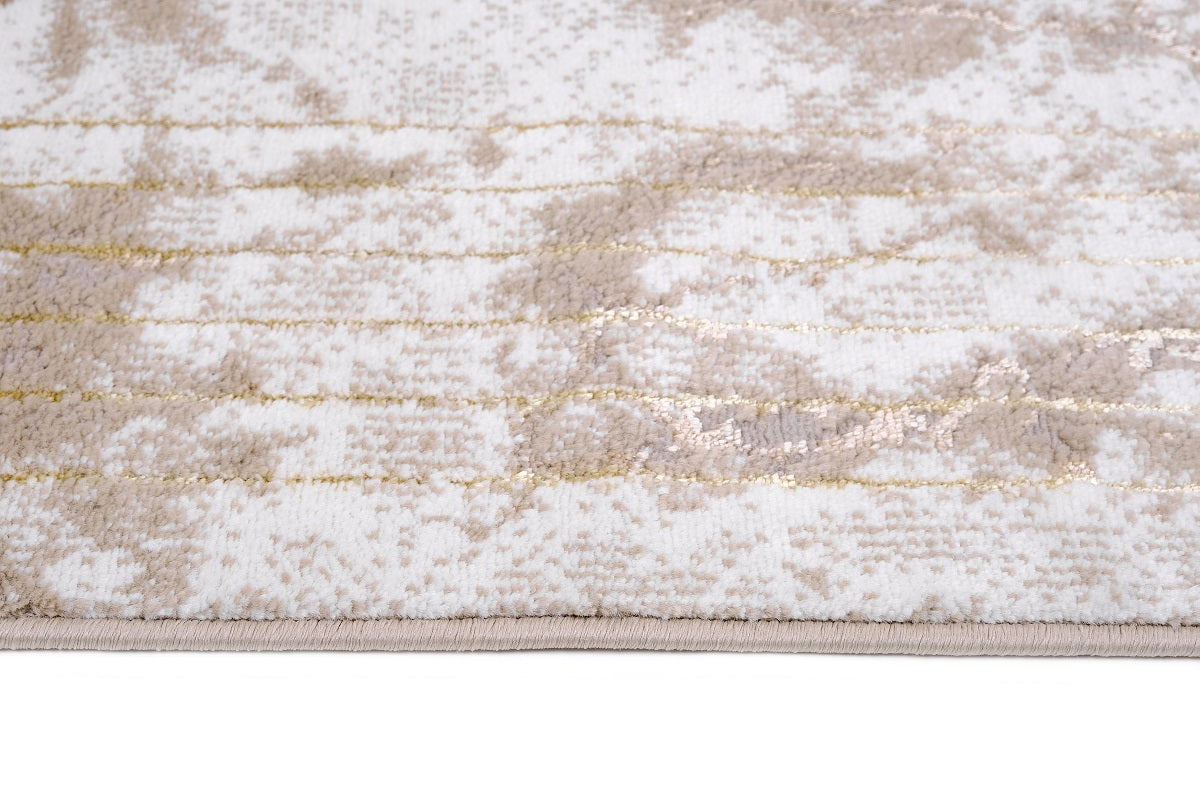 Almira He443 N.Beige Gold Modern Rug