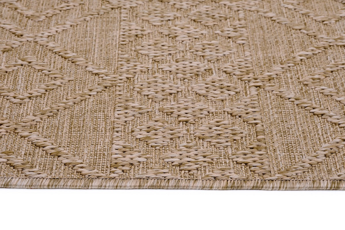 Sandra E7216 Beige Modern Area Rug For Living Room, Bedroom