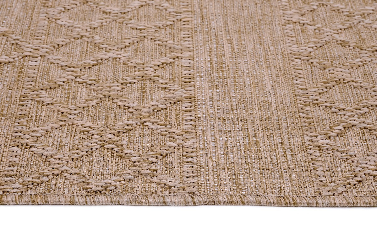 Sandra E7221 Beige Modern Area Rug For Living Room, Bedroom