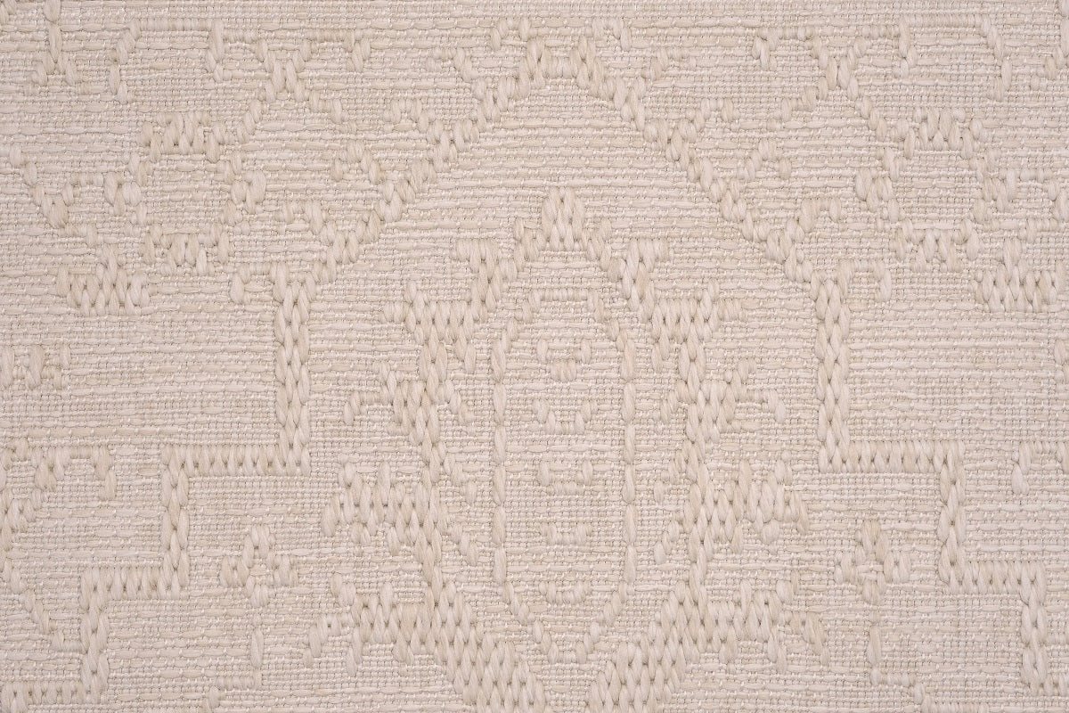 Sandra E7223 Cream Modern Area Rug For Living Room, Bedroom