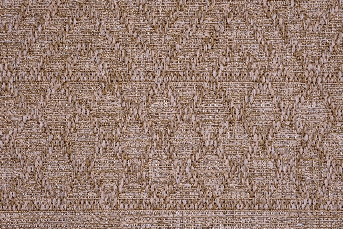 Sandra E7221 Beige Modern Area Rug For Living Room, Bedroom