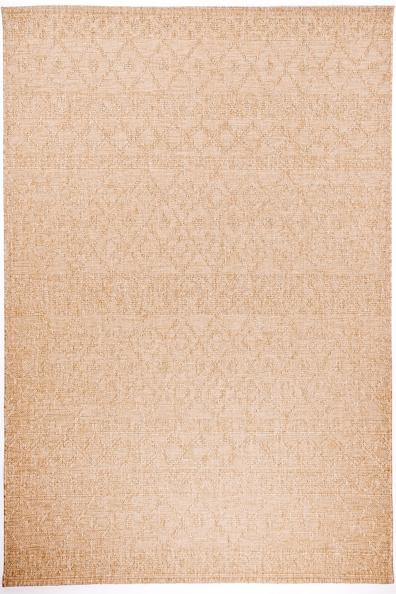 Sandra E7216 Beige Modern Area Rug For Living Room, Bedroom