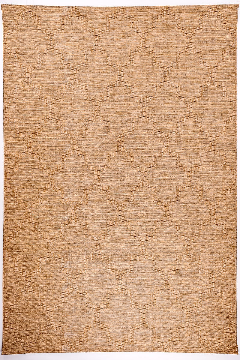 Sandra E7224 Beige Modern Area Rug For Living Room, Bedroom