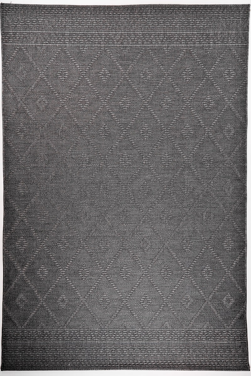 Sandra E7217 D.Grey Modern Area Rug For Living Room, Bedroom