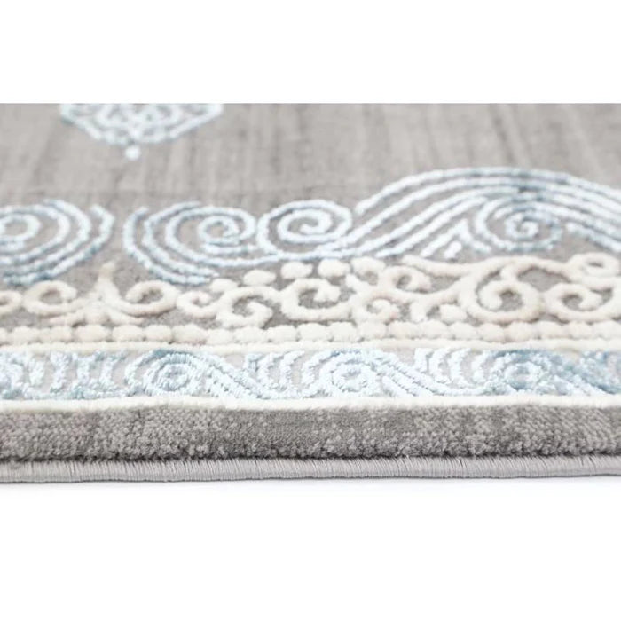 Glimmar 23045 Grey/Blue Modern Rug