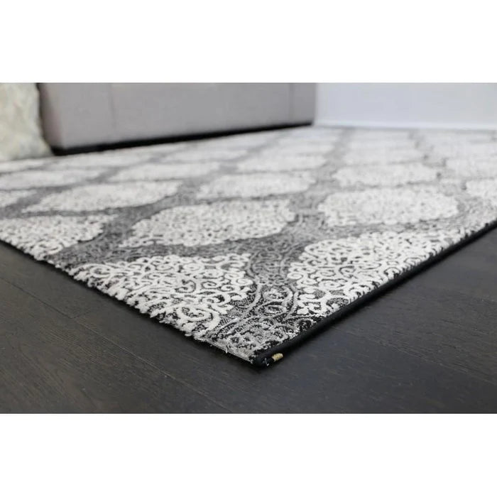 Glimmar 23090 Grey/Silver Modern Rug