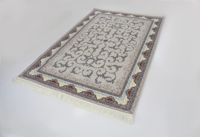 Lotus 3177 Persian Traditional Rug Silver