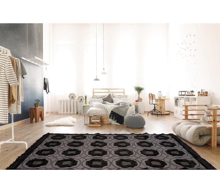 Madu 1157A Anthracite Modern Rug