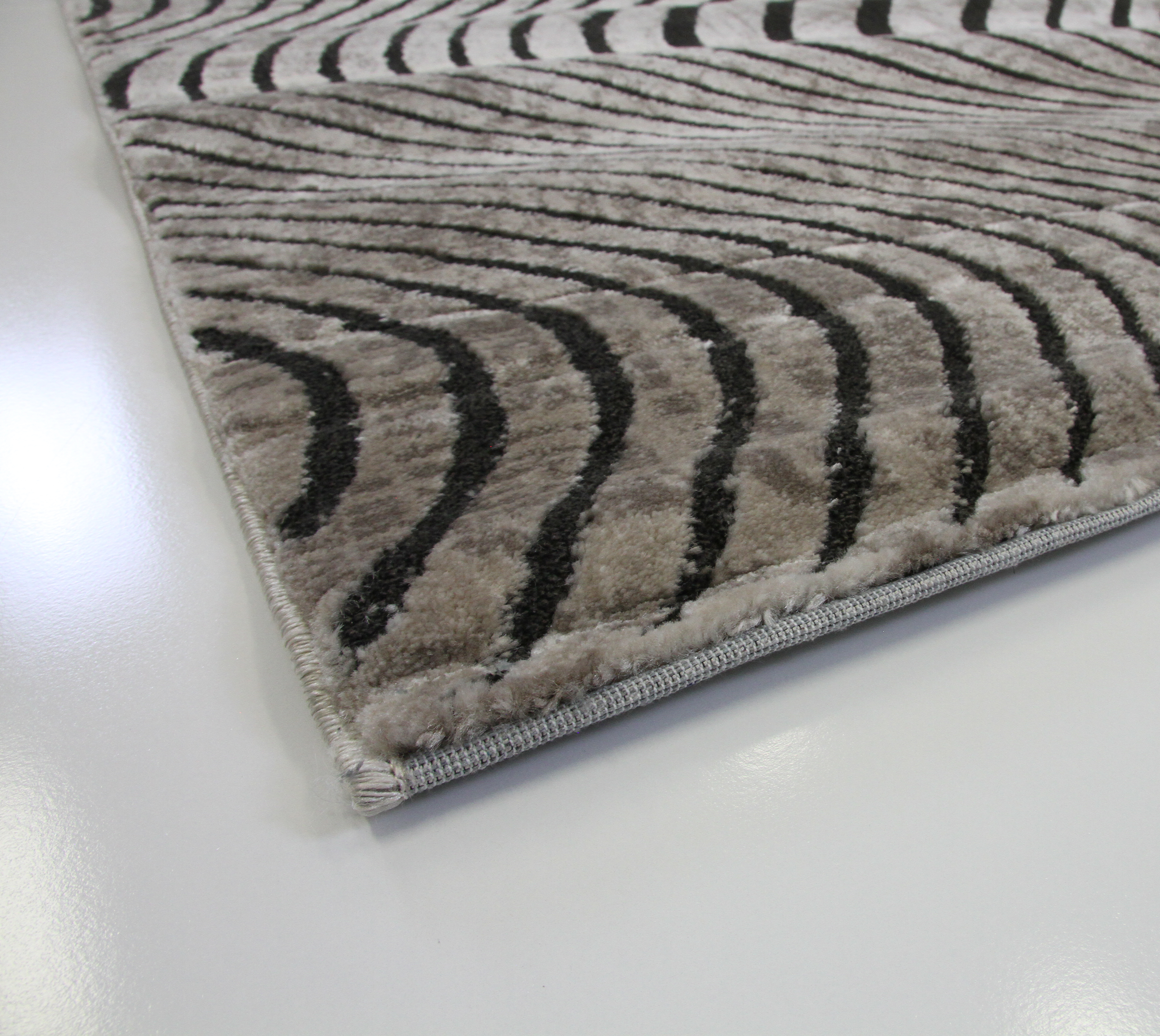 Sofia 7530A Vizon/D.Vizon Modern Area Rug